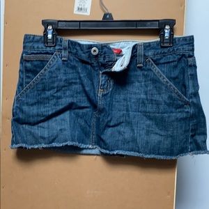 Express jean skirt